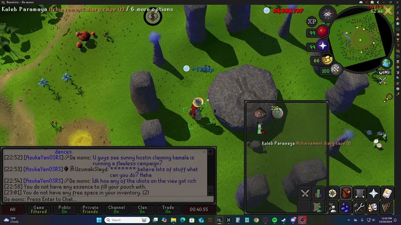 OSRS Nature Runecrafting Quick Guide (Achievement Diary Cape Method)