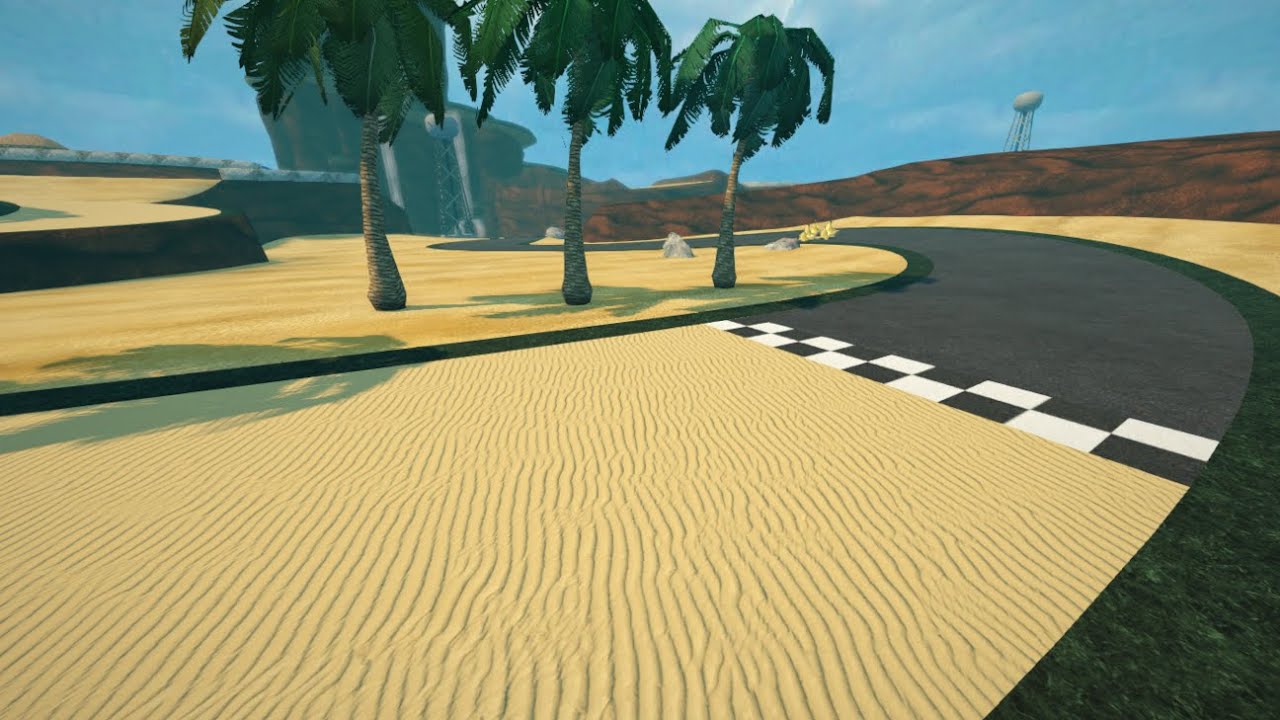 SuperTuxKart - On The Beach X showcase