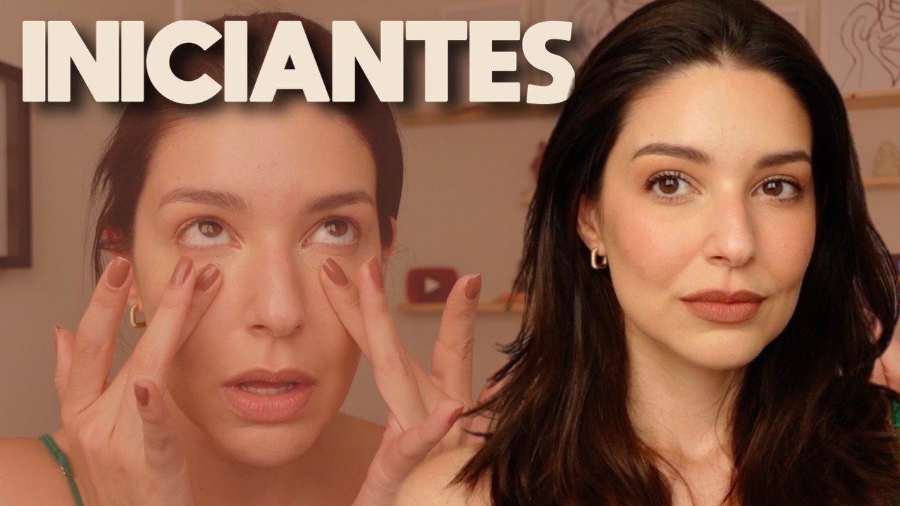 FAZENDO MAQUIAGEM FÁCIL (PARA INICIANTES): PRONTA EM 10 MINUTOS | Laura Kuczynski