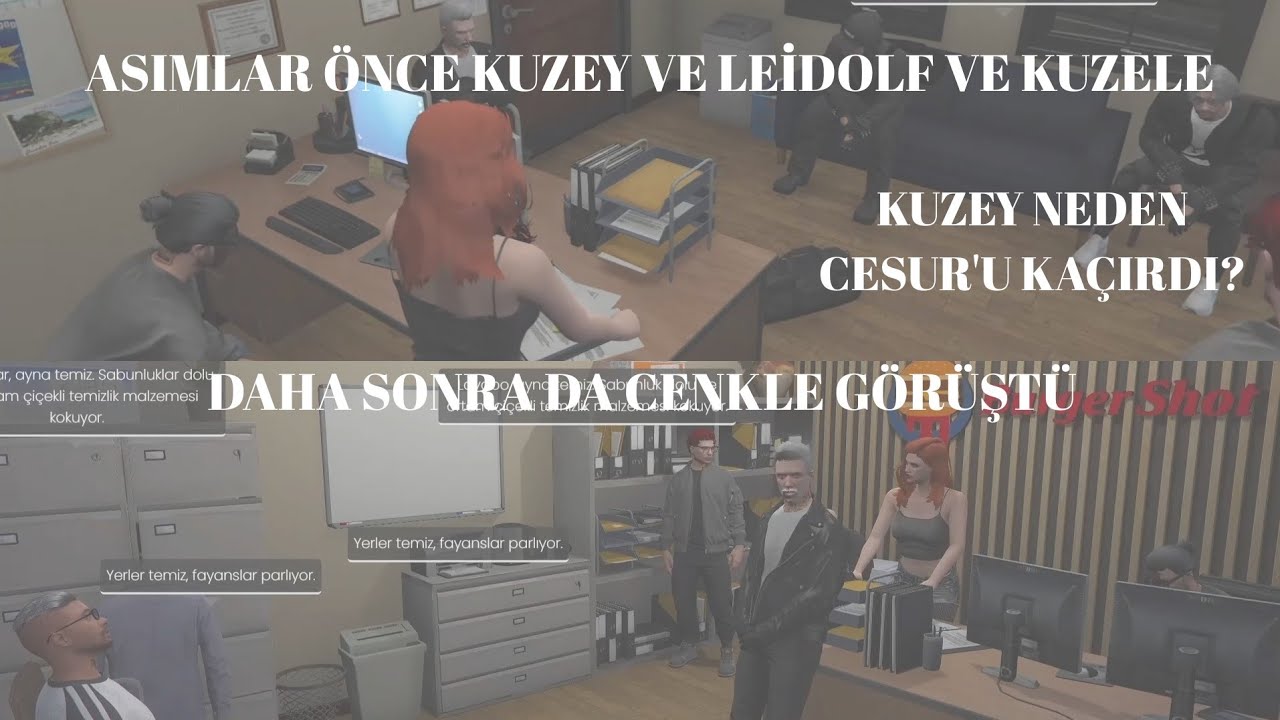 -EightbornV-CESUR KAÇIRILDIKDAN SONRA TOPLANTI!KUZEY NEDEN KAÇIRDI CESURU?CENK ASIMLA GÖRÜŞTÜ?