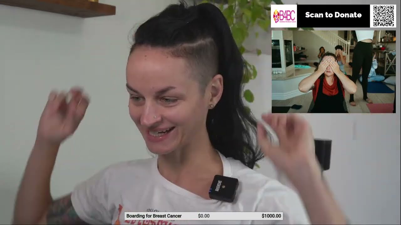 Power MVMT /// Boarding for Breast Cancer | Pink October /// MON 10am PT 12pm CT 1pm ET