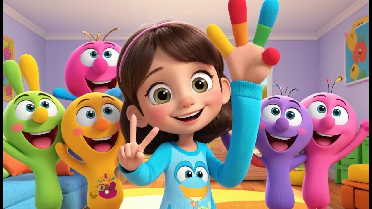 Finger Family Song | Where Are You? | Fun Finger Play Nursery Rhyme for Kids