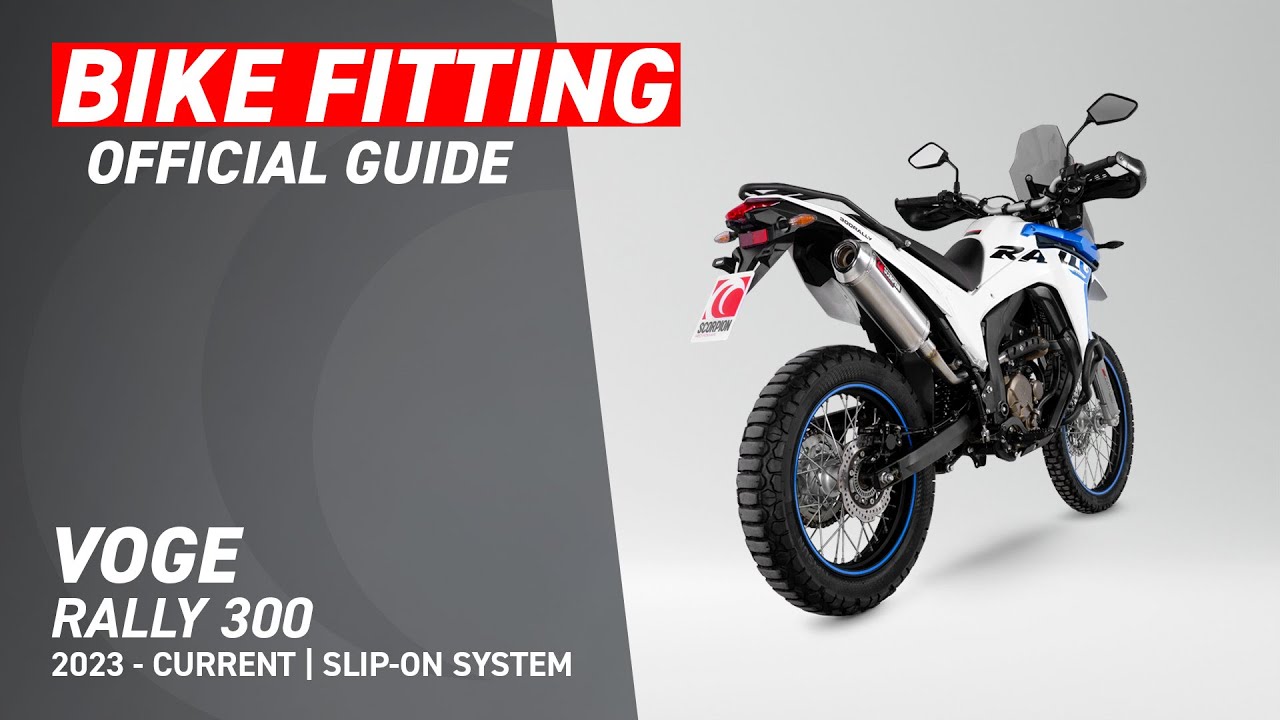 VOGE Rally 300 Scorpion Exhaust Fitting Guide