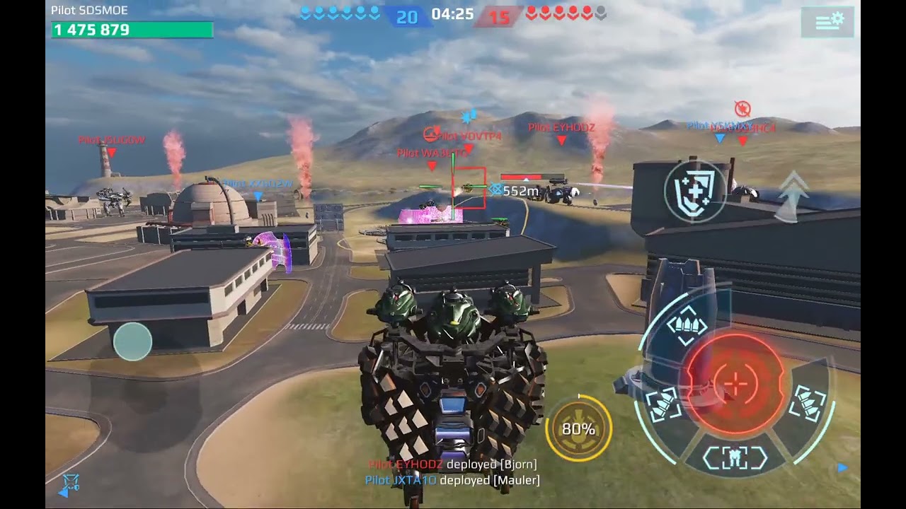 War robots test server