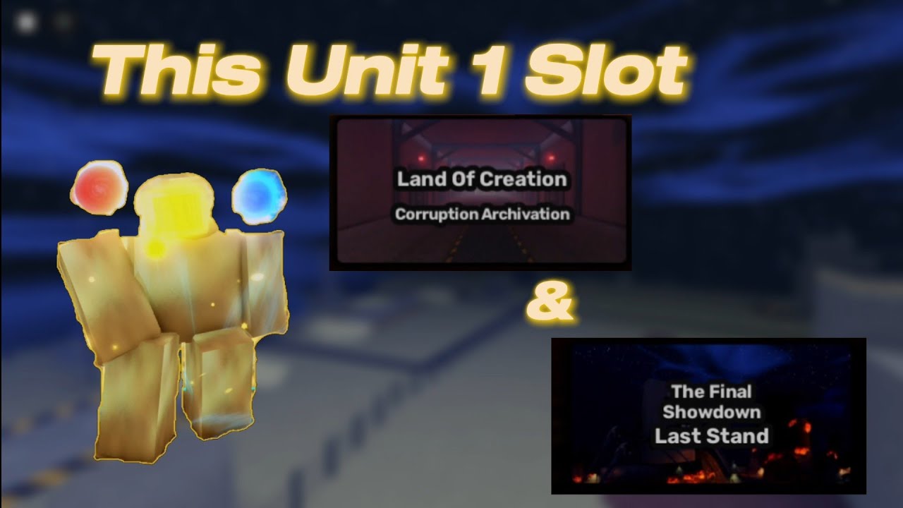 Nm5 & Nm6 1 slot with golden gojo |Skibi Defense