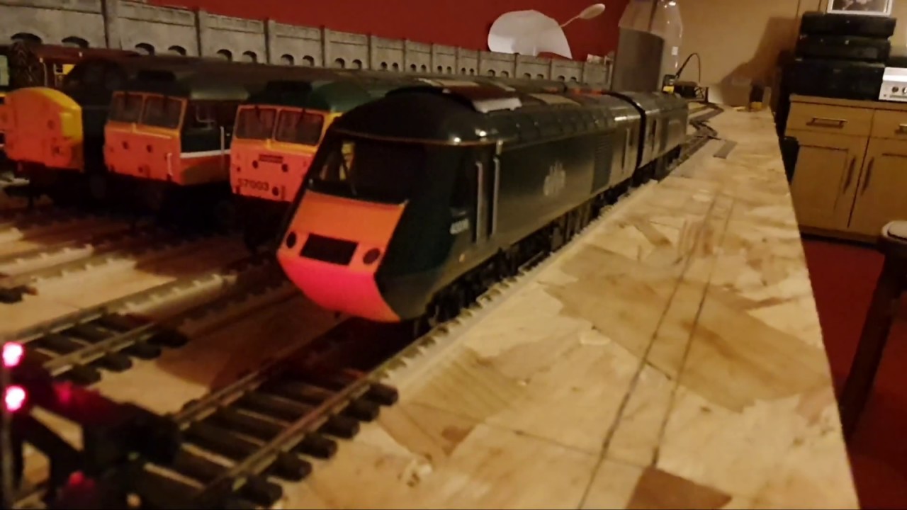 Демонстрация звука Hornby Class 43 hst MTU TTS twin pack dcc