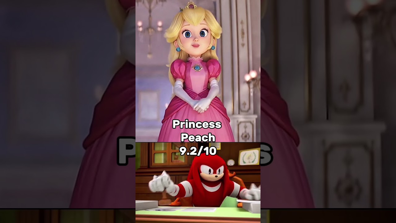 Knuckles rates every super Mario Galaxy movie character