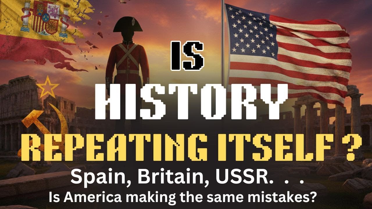 7-Stage Collapse Pattern: Spain, Britain, USSR... USA at Stage 5 | Complete Analysis