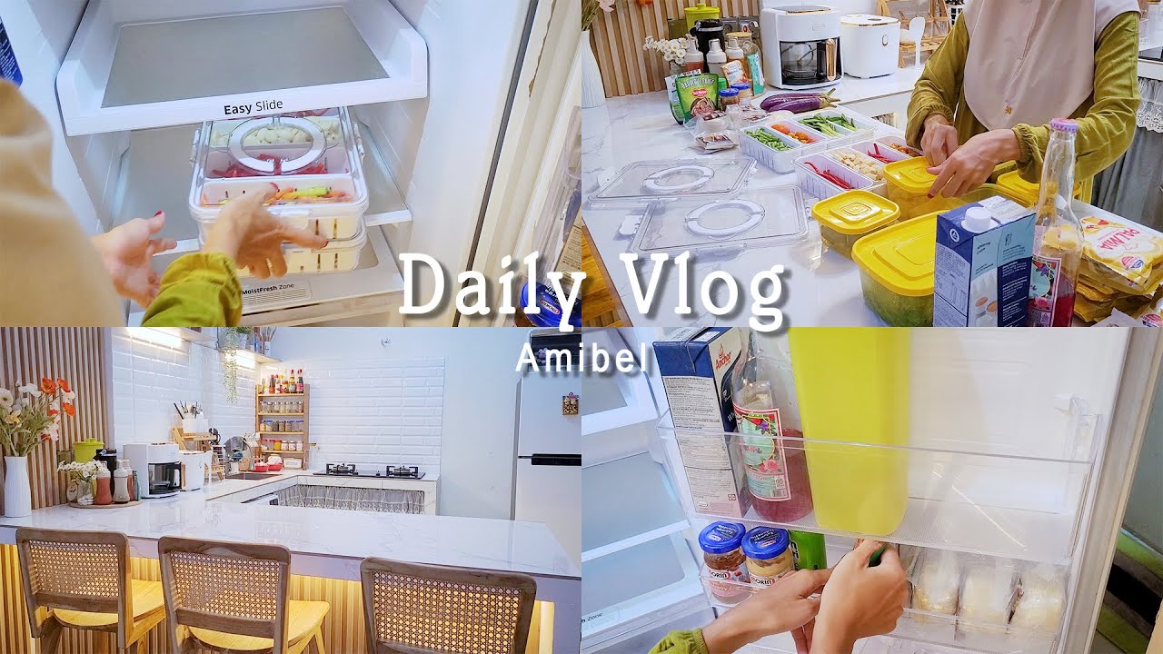 Vlog I Tips Bersih-Bersih Kulkas Biar Bebas Bau I Deep Clean Kulkas & Reorganize With Me