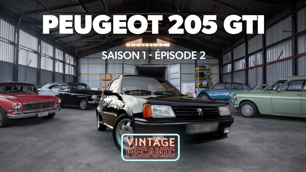 VINTAGE MECANIC : PEUGEOT 205 GTI