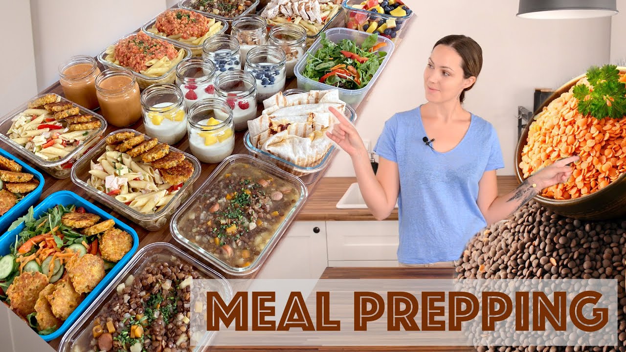 Meal Prepping - HEUTE MIT LINSEN - 4 Tage für 2 Personen