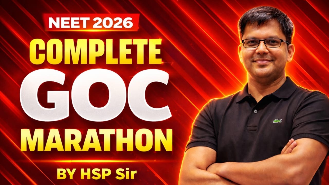 GOC | COMPLETE ONE SHOT⚡️| ALL TOPICS COVERED⚡️ | NEET 2026 | HSP SIR | #chemistry #neet2026