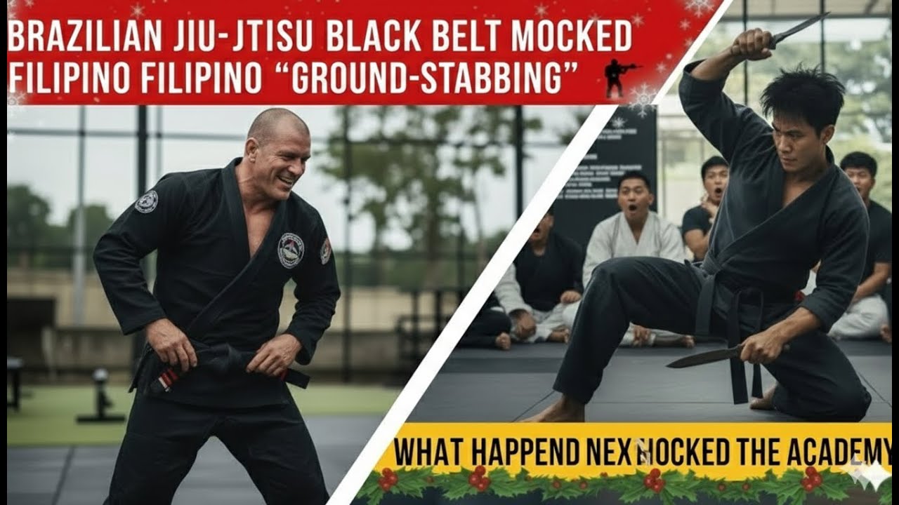 Brazilian Jiu-Jitsu Black Belt Mocked Filipino "Ground-Stabbing" – What Happened Next was Shocking