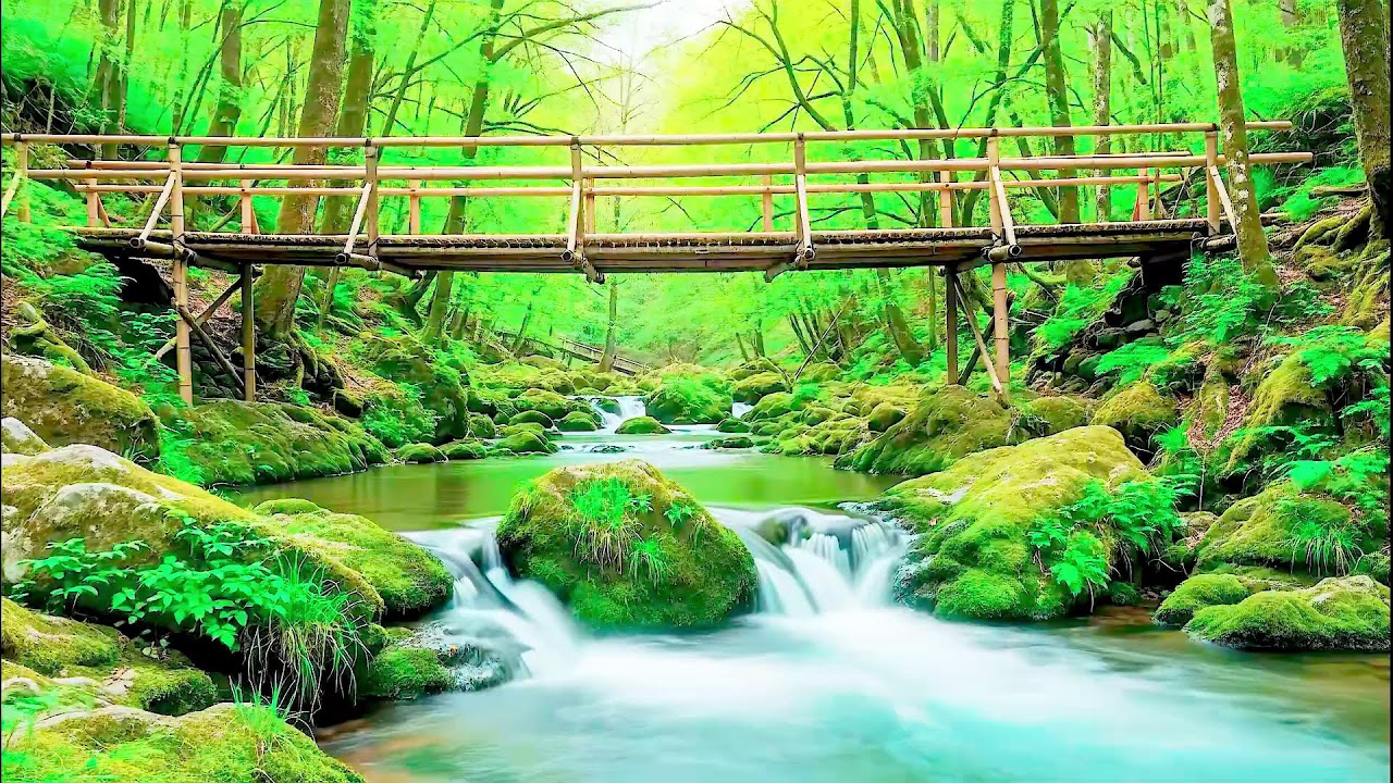 Relaxing River Sound for Deep Sleep | Health Boosting Ambience for Peaceful Rest