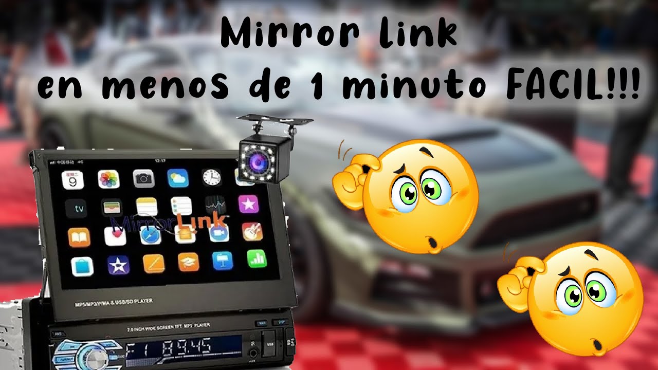 Mirror link con la app HI LINK conectado en menos de 1 minuto