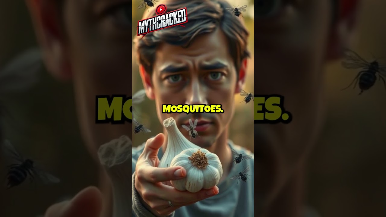 🧛 Can Garlic REALLY Repel Mosquitoes?
