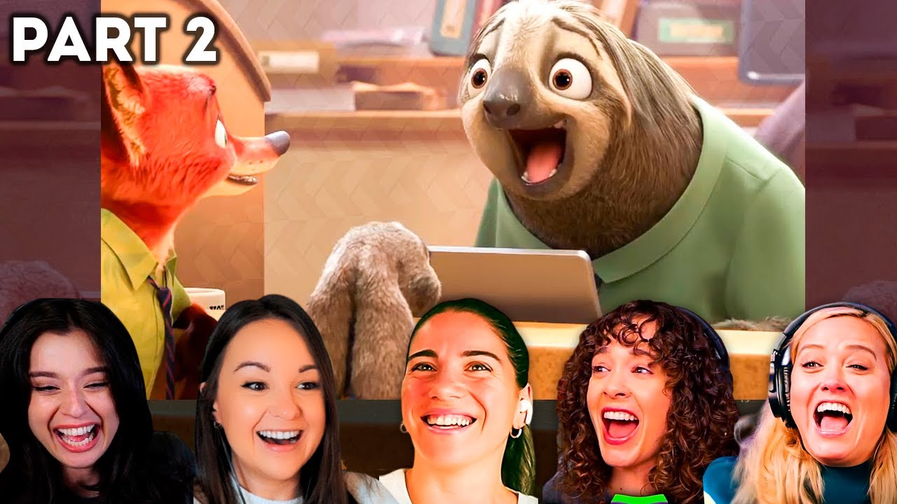 Top Reactions to MEET THE SLOTH | Zootopia Reaction (2016) Part 2