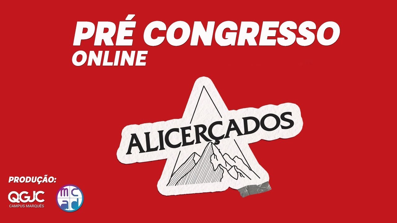 Pré-Congresso Alicerçados Online (10-04-2021)