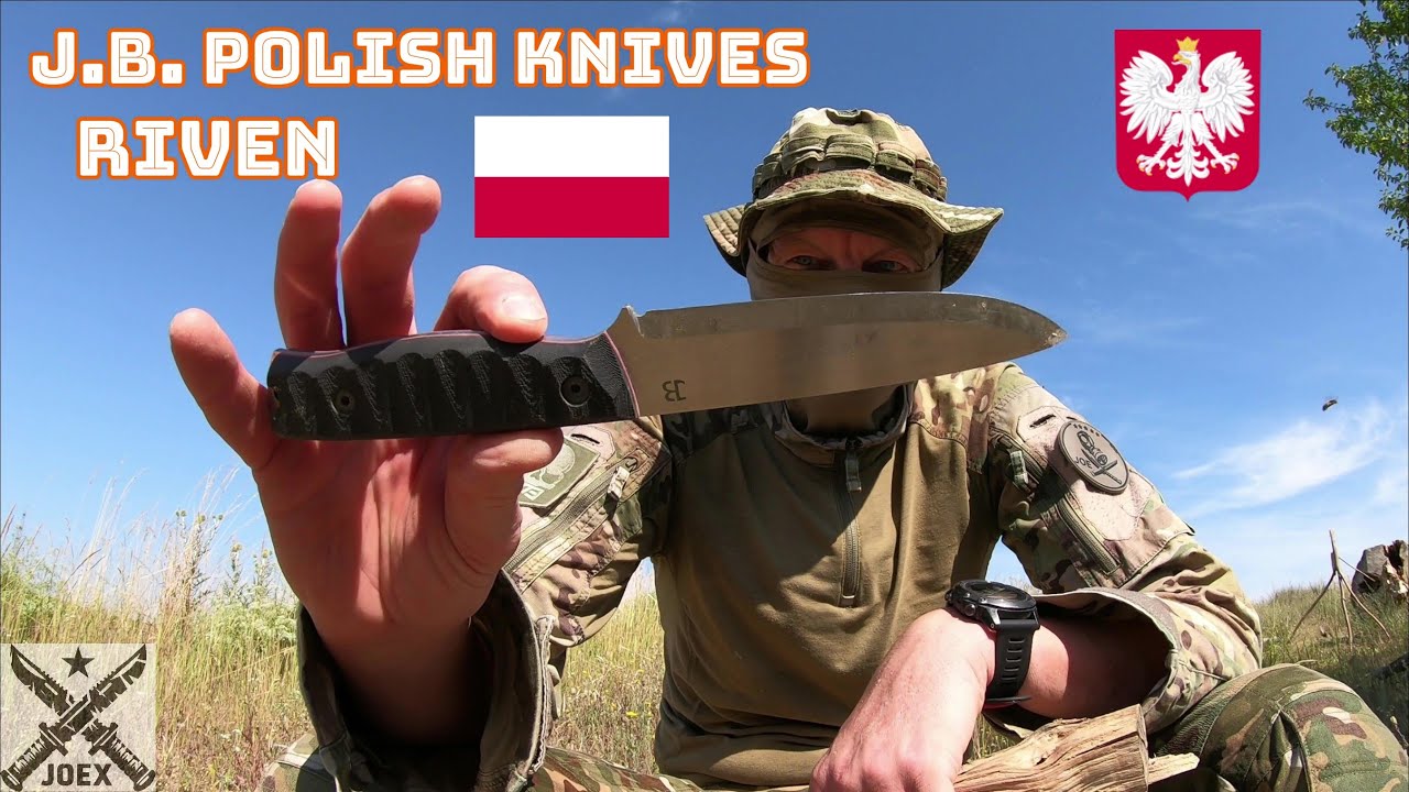 J.B. POLISH KNIVES - RIVEN - N&oacute;ż bushcraftowy - 14C28N STEEL- DESTRUCTION TEST - UNTIL IT BREAKS