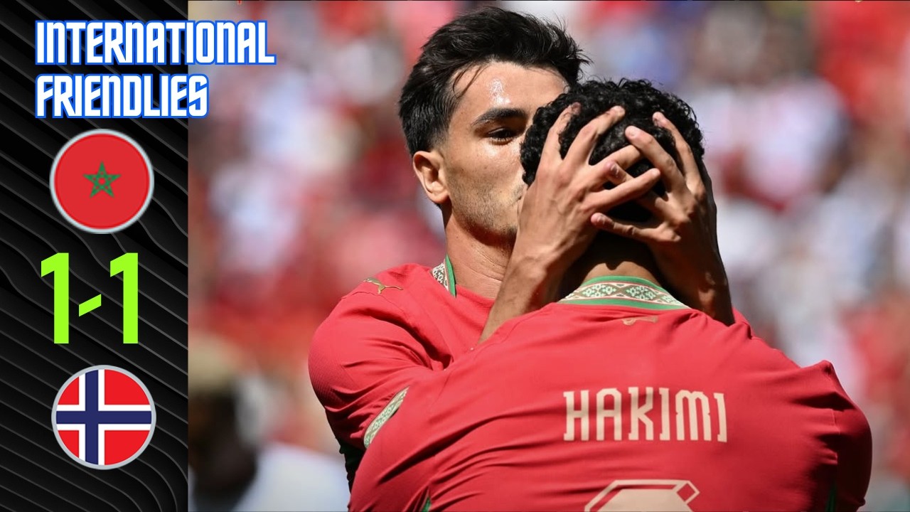 Morocco - Norway | 1-1 | Highlights | International Friendlies 2026 | morocco norway