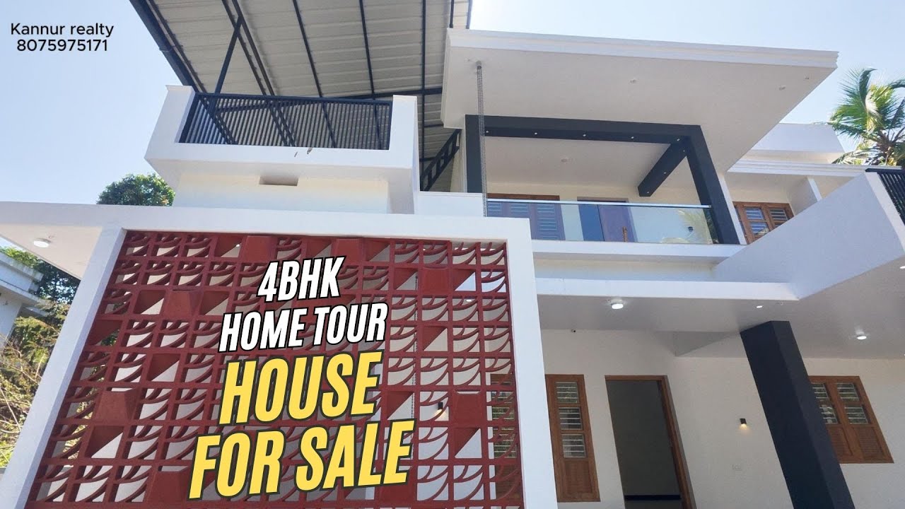 Modern Home for sale in Kannur | 4bhk | Home tour | Beautiful House for Sale – A Must-See Property!