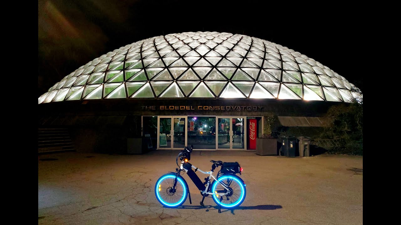 QE Park & PNE (34km) - VoltBike Bravo (Hyperlapse 4K)