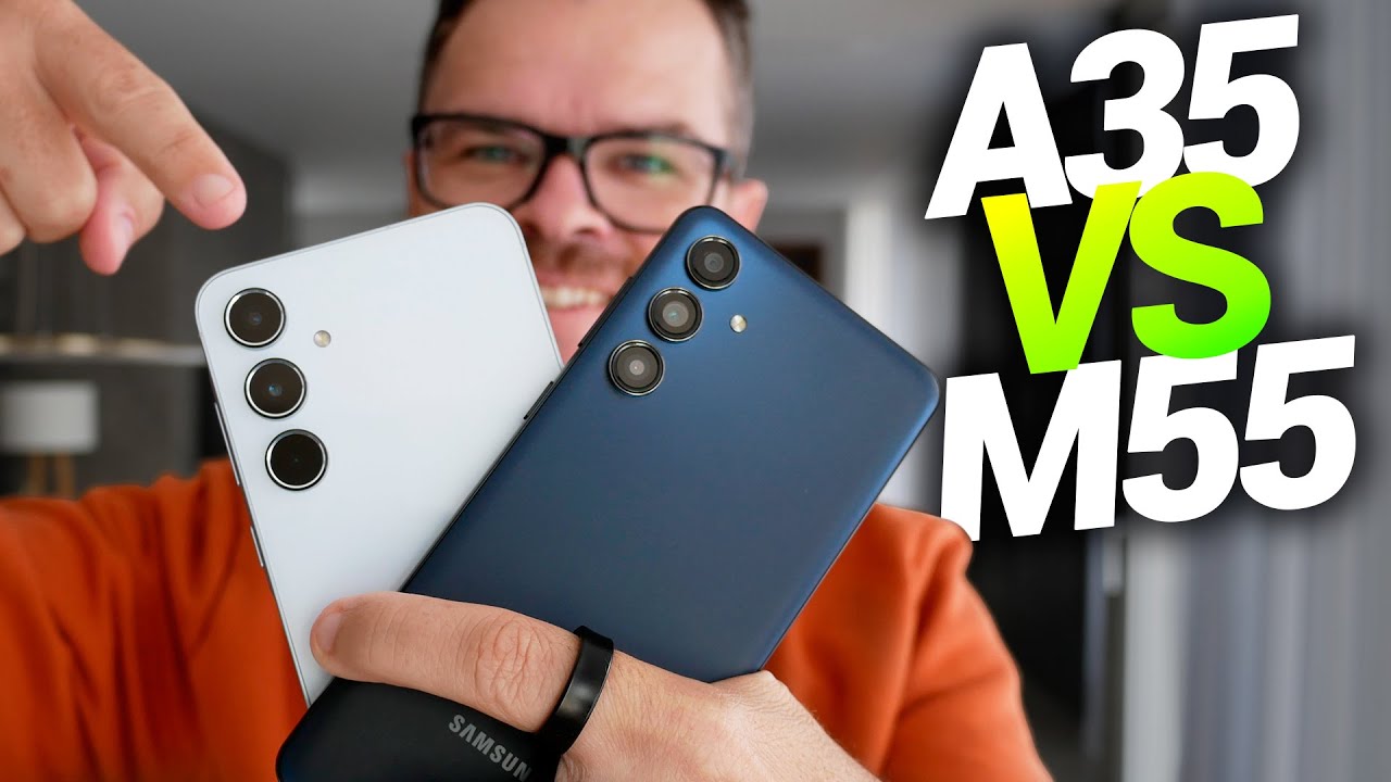 Galaxy A35 vs Galaxy M55: Qual celular barato comprar em 2025?