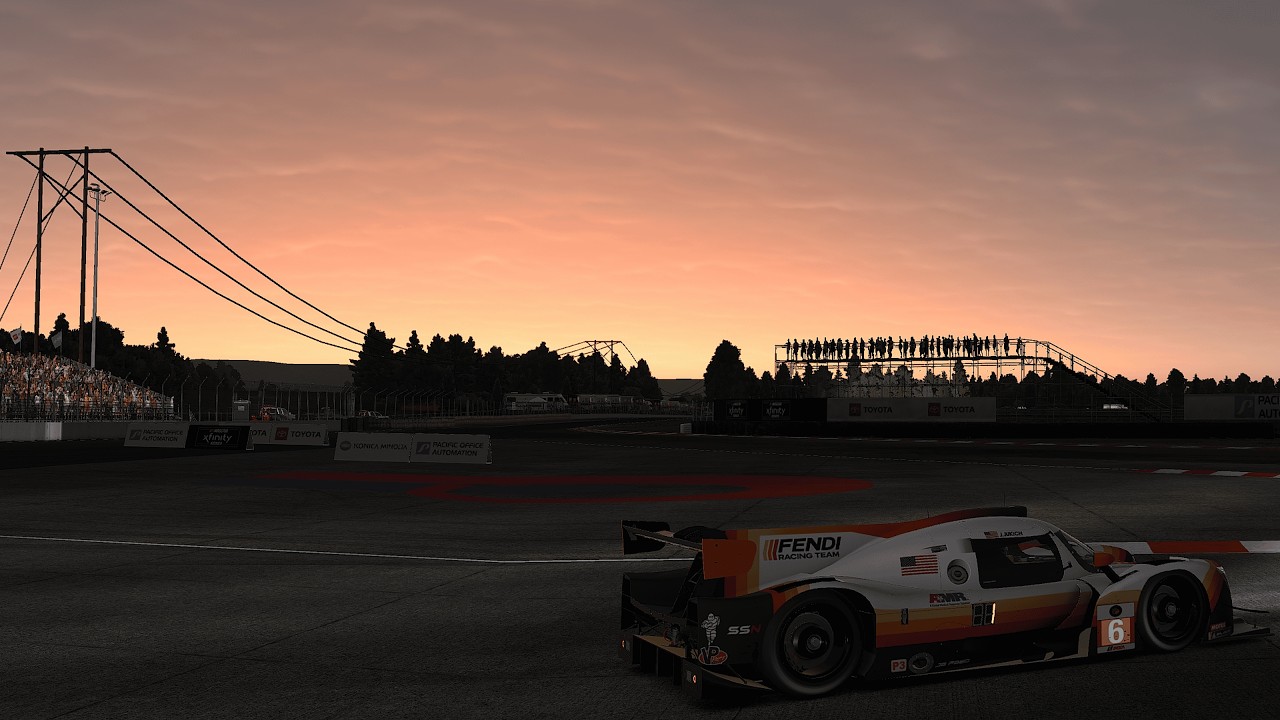 First 15min of First LMP3 Win at Portland International Raceway