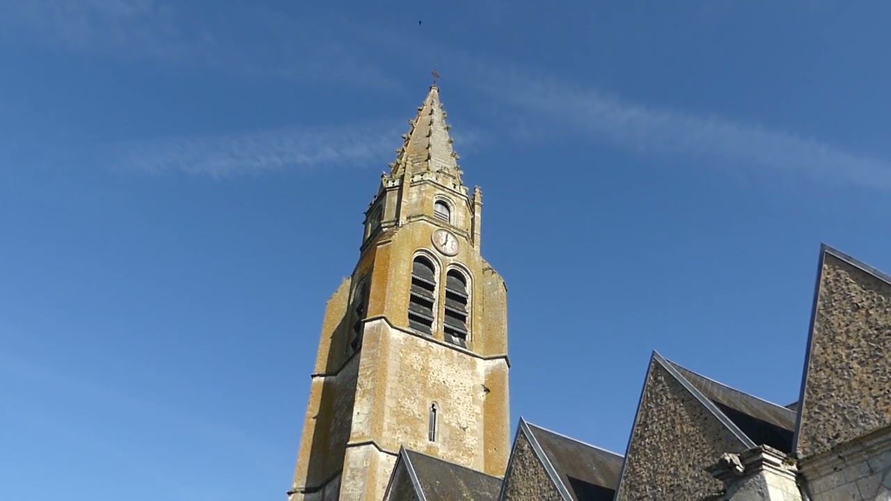 Cloches Cloyes sur le Loir (28) SH et Angélus - HD