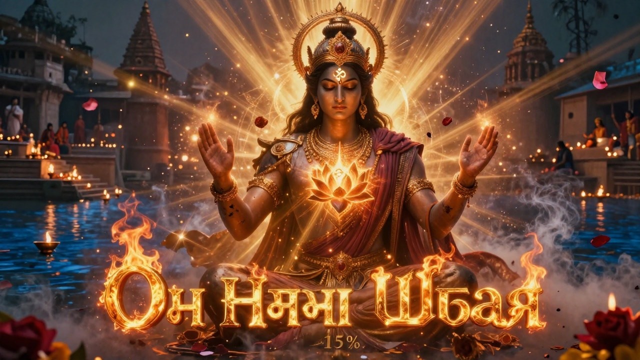 Cosmic Om Namah Shivaya ✨ Sacred Ganges Journey