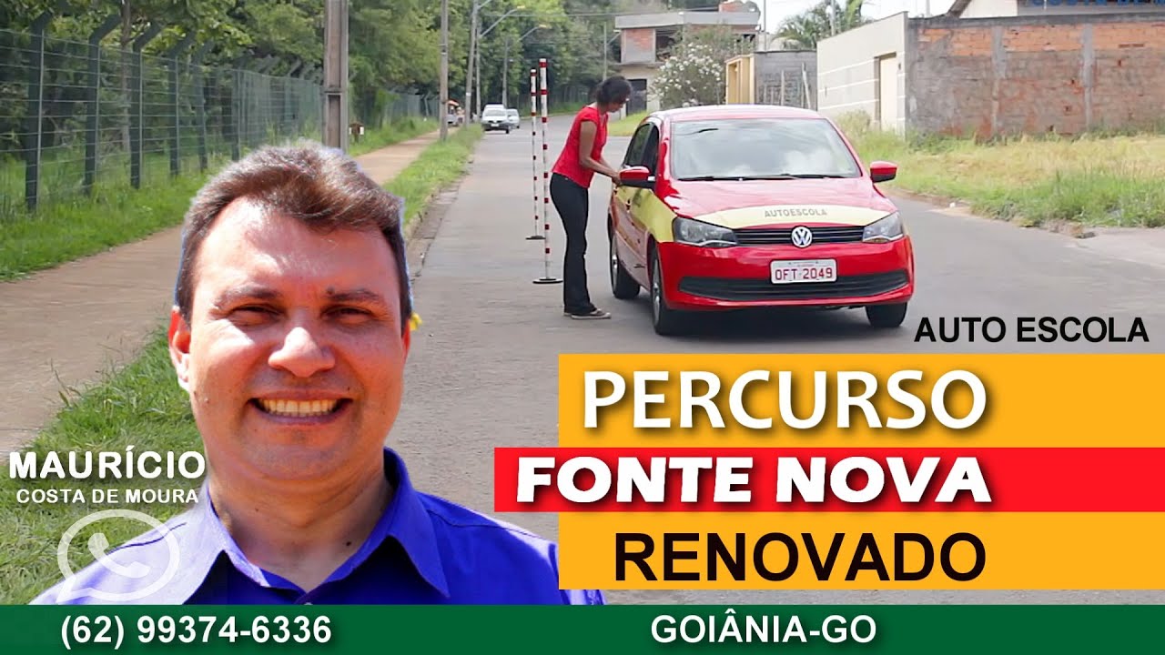 Percurso  Fonte Nova  / Goiânia / RENOVADO