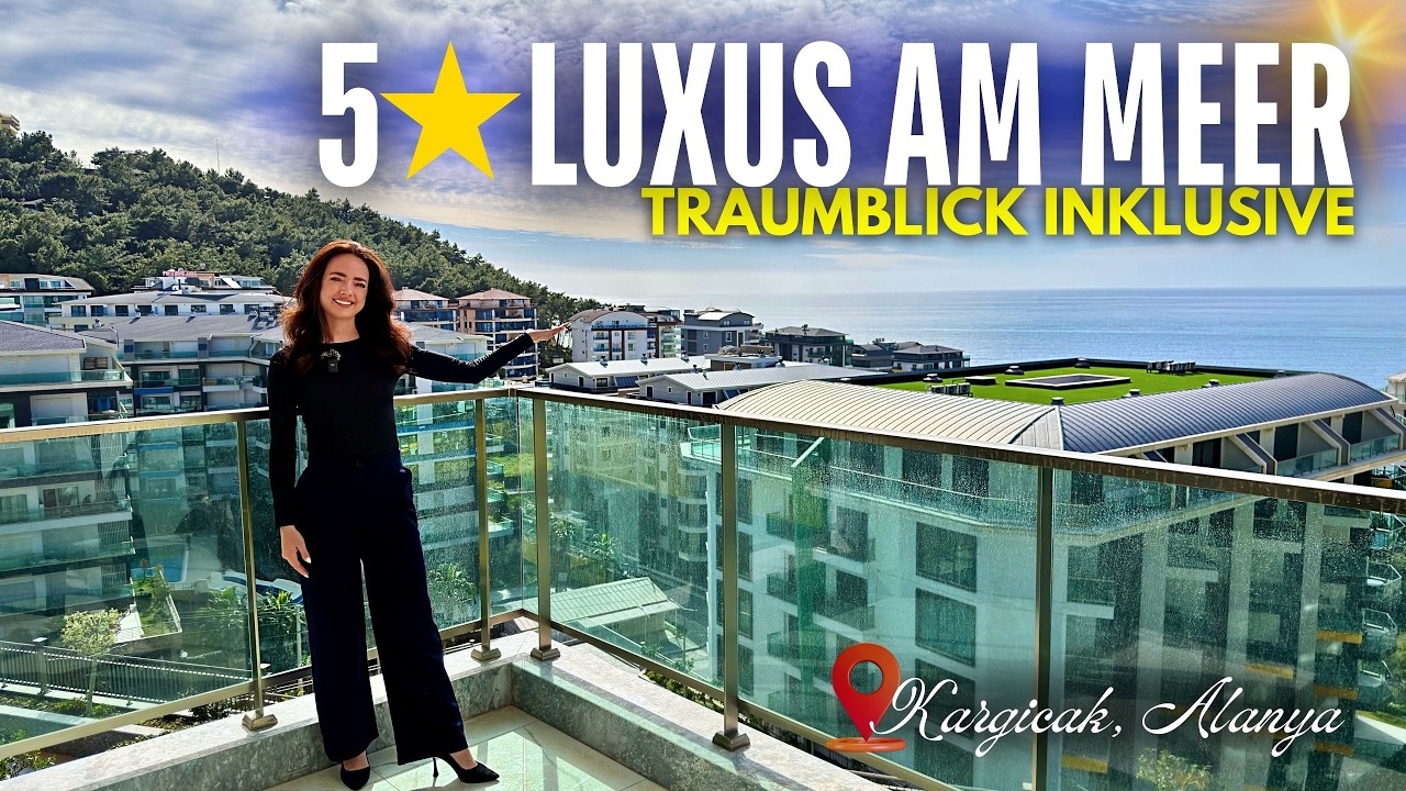 1. REIHE 5 STERNE LUXUS-HOTEL-FEELING AM MEER | DAS ÜBERRASCHT SELBST  UNS | ALANYA/KARGICAK