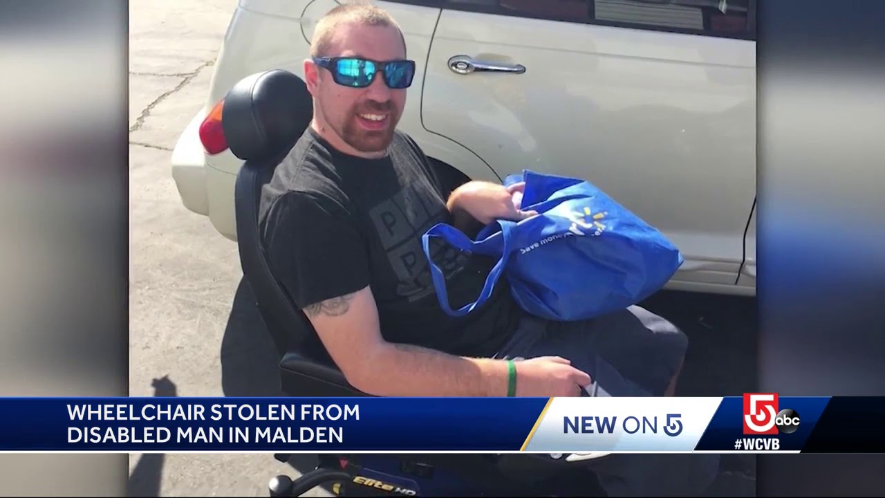 Wheelchair stolen from man with Cerebral palsy in Malden