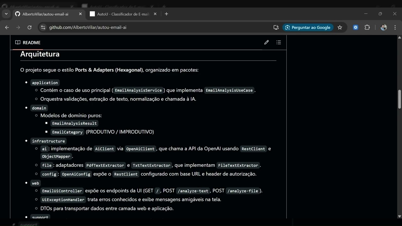 [Case AutoU] - Classificador de E-mails com IA - Alberto Vilar