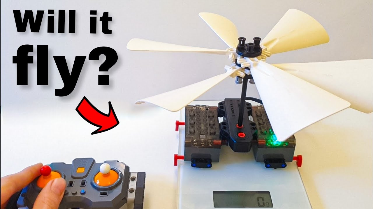 Pushing Lego Propellers to thier limit!