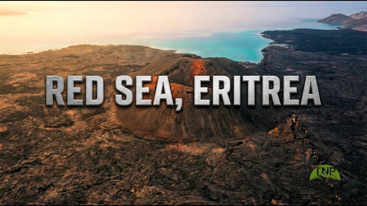 Red Sea, Eritrea in 4K Drone | Aerial View of Coral Waters & Coastal Landscape