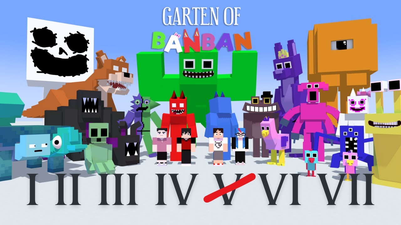 Kompilasi Animasi Garten of Banban 1 - 7 (Miawaug, Windah Basudara, Aci Gamespot & Windia Nata)