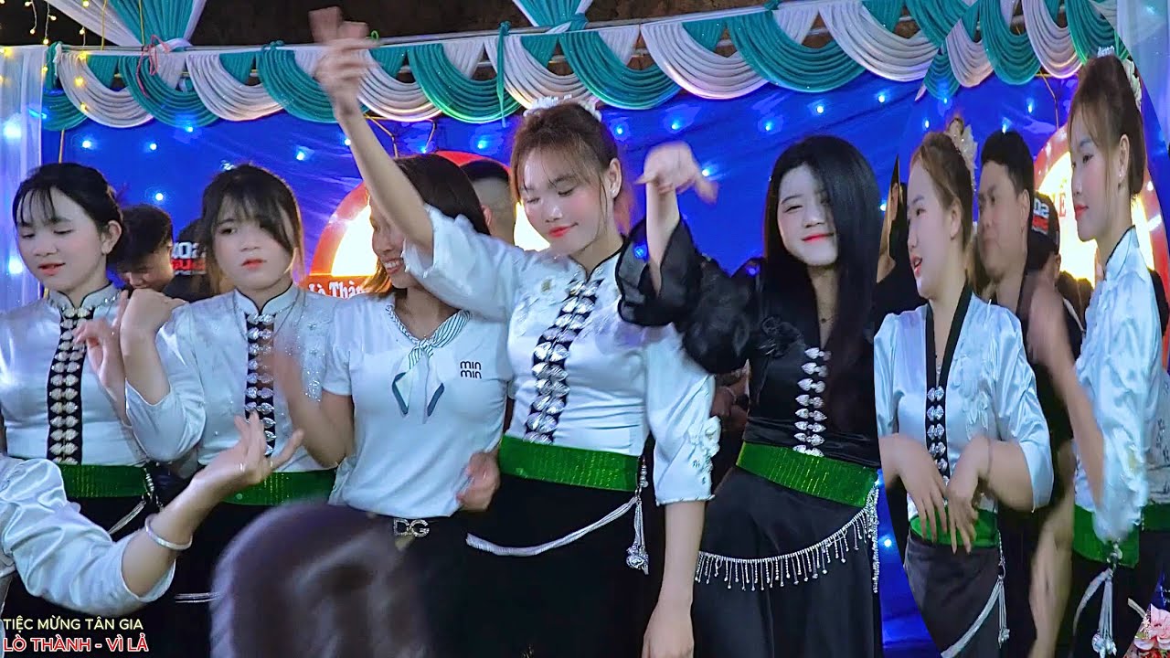Nhạc sàn Tây Bắc 2026 quẩy hết mình  cùng gái xinh mừng Tân gia  LÒ THÀNH - VÌ LẢ bản bang xã - cs
