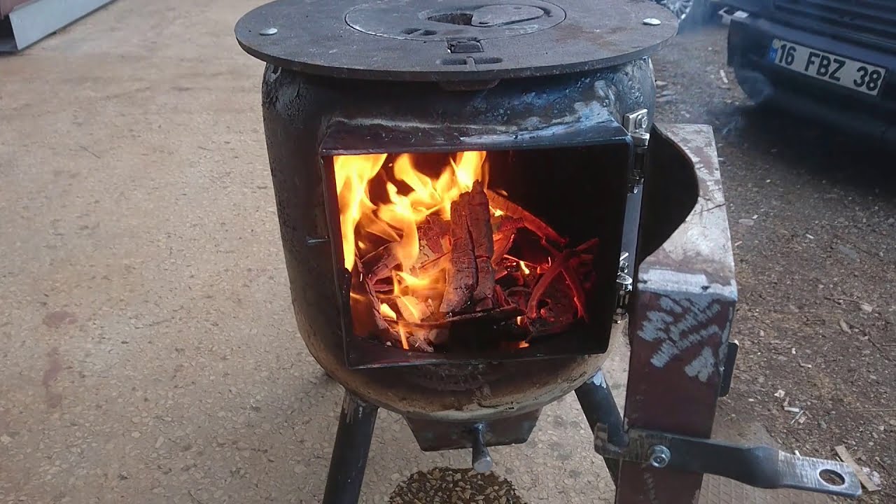 How to make an Amazing Mini Stove with a gas bottle - Making Camping Stove - Result Perfect