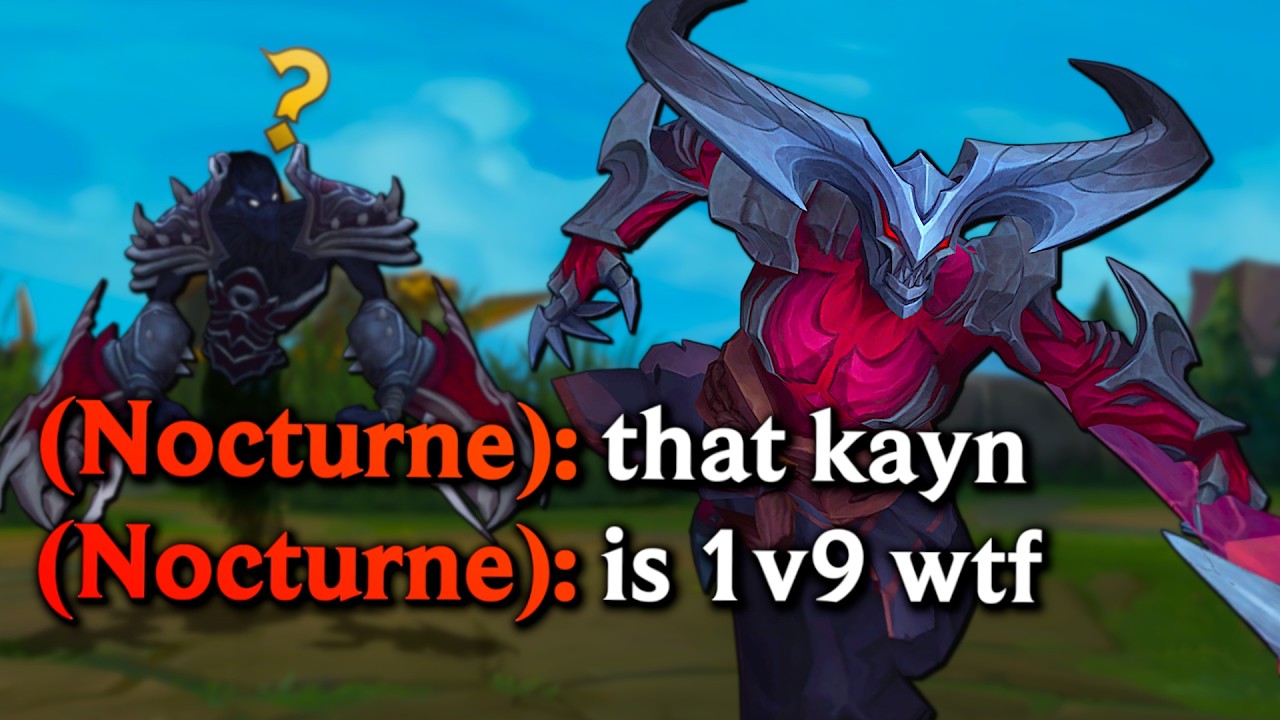 Kayn is the STRONGEST Champion in Jungle Right Now
