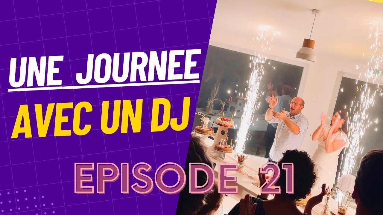 Une journée avec un Dj : épisode 21 . Renouvellement vœux mariage - camping Ecouves .
