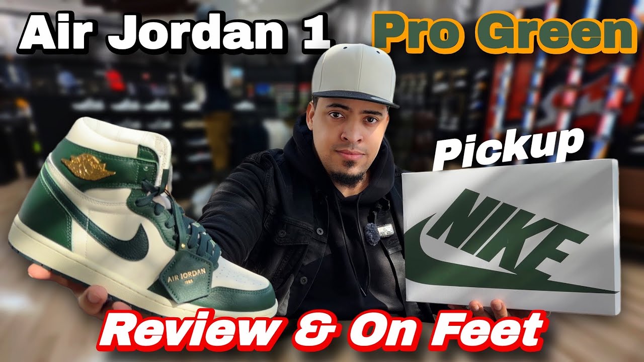 Jordan 1 Pro Green — выбор, обзор и примерка 👣