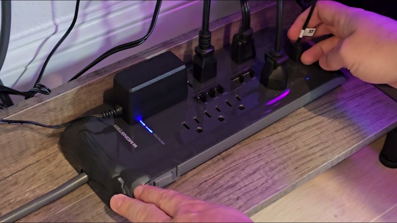 Monster Power Surge Protector - 4,050 Jules Rating!