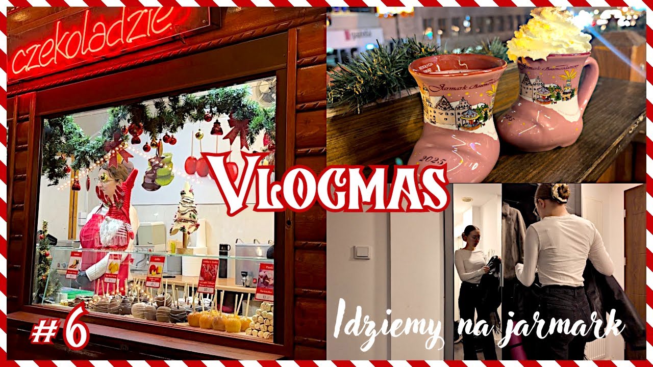 VLOGMAS 6 ❄️🩷 || Jarmark mnie rozczarował... 😕