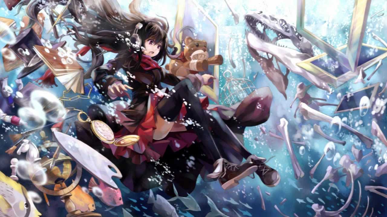 Blue Nightcore - Calling All The Monsters