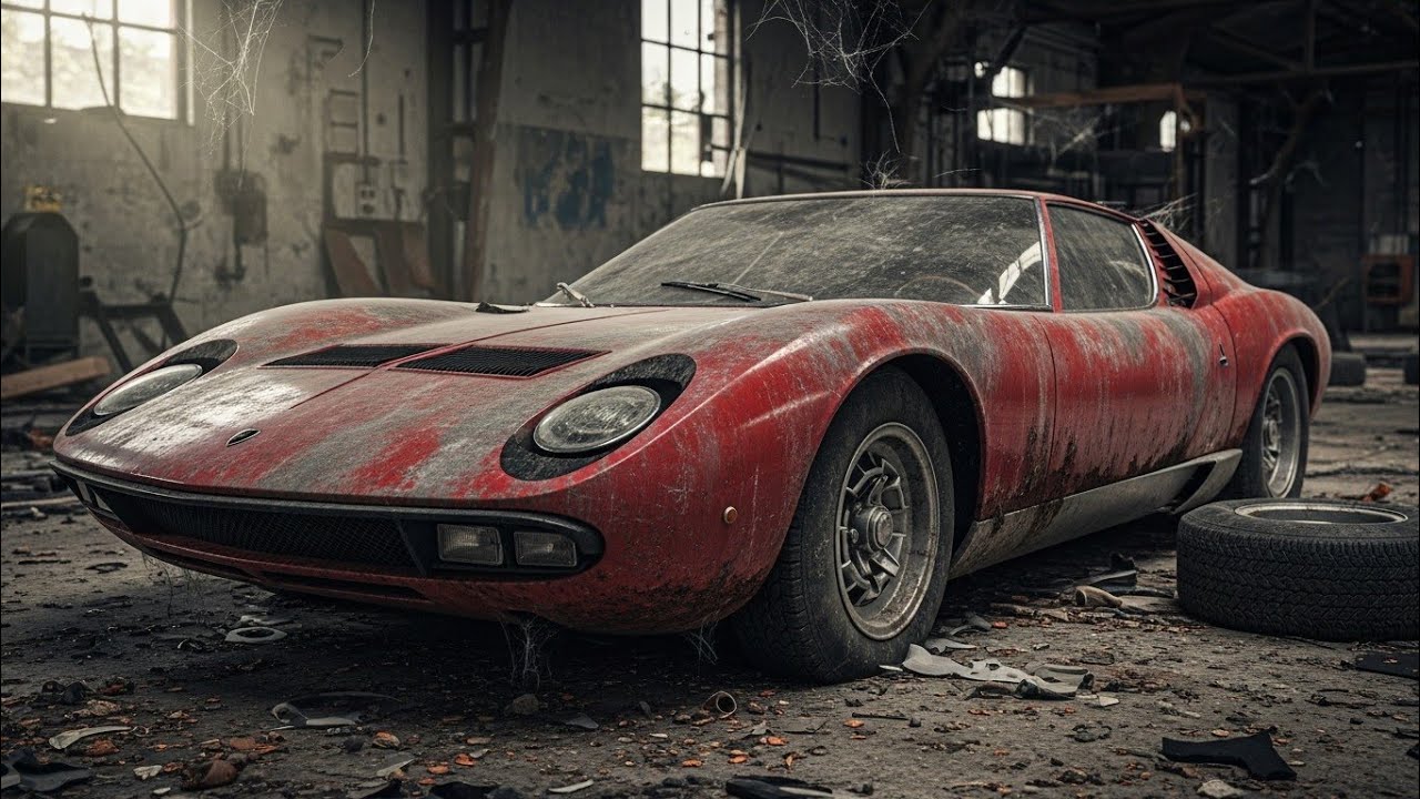 ASMR Car Restoration! Lamborghini MiuraP400 1968 Full Restoration