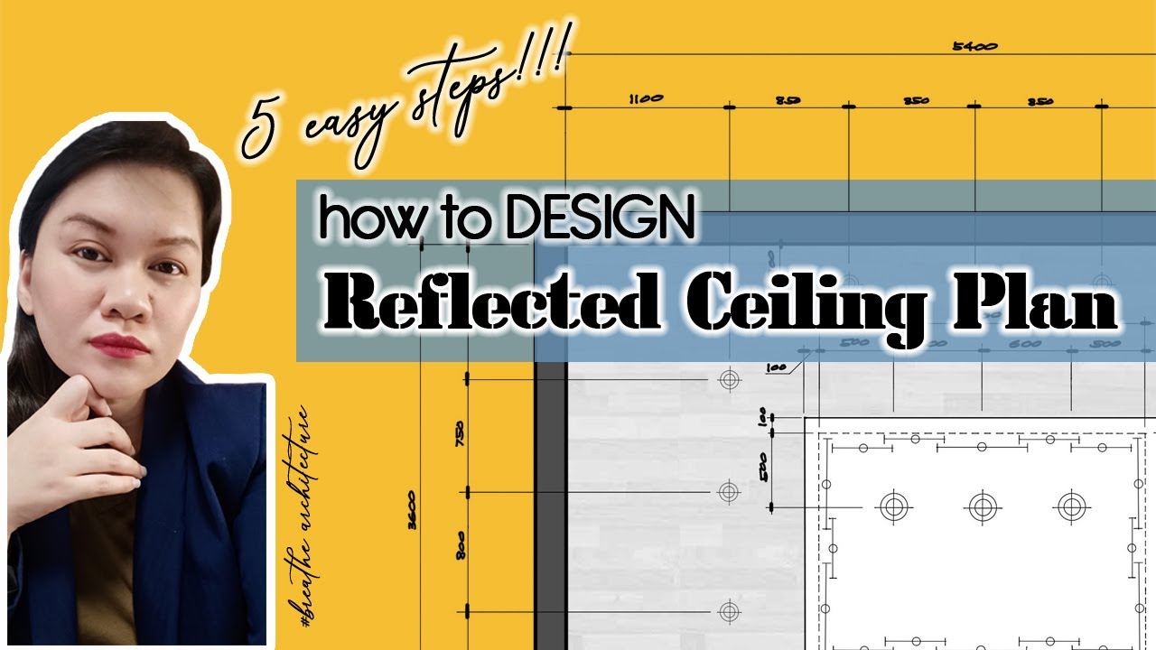 Design Tips Reflected Ceiling Plan Presentation (Kitchen Design)