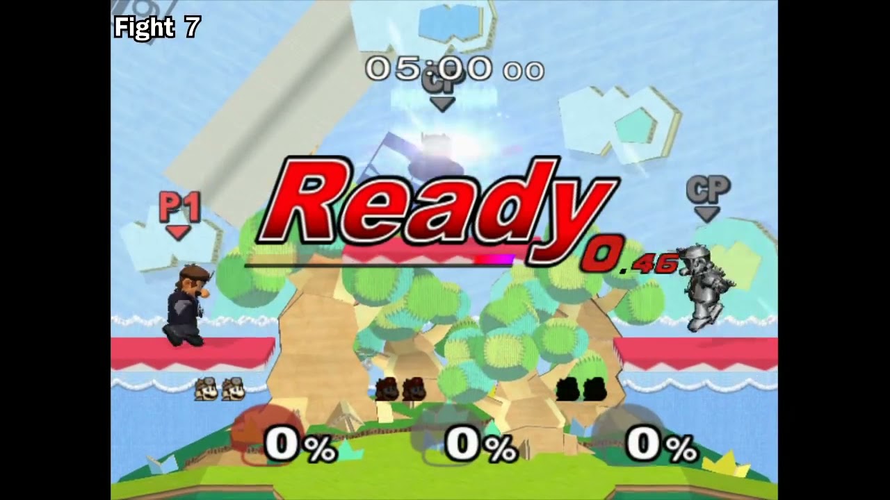 SSBM CrazyMod - Everyone VS Metal Everyone VS Dark Everyone
