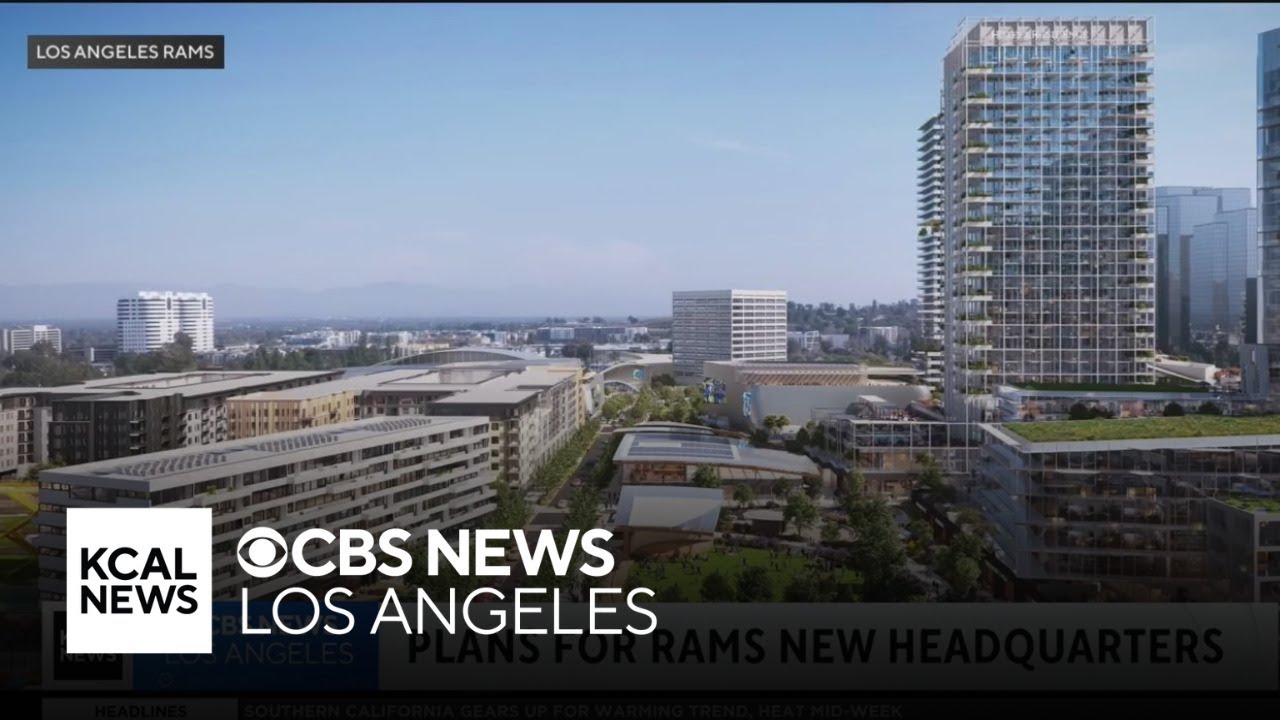Rams unveil plans for new Woodland Hills training facility