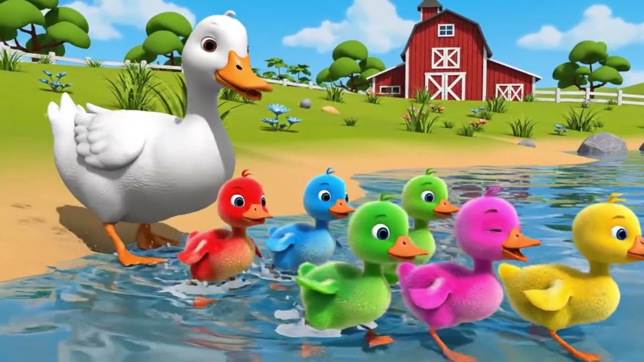 Animal Song - Five Little Ducks